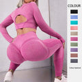 Sports Suits Long Sleeve Fitness Leggings Sports Gym