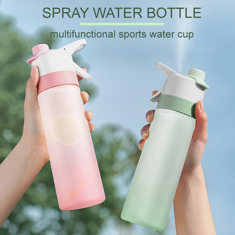 Spray Water Bottle For Girls Outdoor Sport Fitness Water