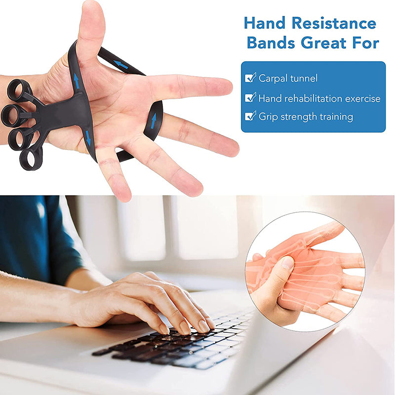 Silicone Grip Device Finger Exercise Stretcher Hand Grip