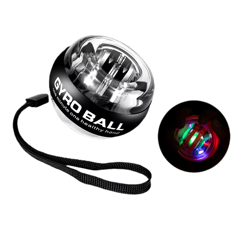 Power Wrists Ball Self-Starting Grip Ball Exercise Shake Tone Exercise Arm Muscle Centrifugal Ball Gyro Ball Decompress