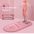 Anti-Noise Jump Rope Mat Tpe Non-Slip Exercise Yoga Mat Home Gym Shock Absorption Pad Portable Outdoor Fitness Accessories