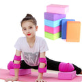 Eva Yoga Building Blocks Cubes Pilates Bricks Reinforcement Mats Sports Yoga Supplies Exercise Home Exercise Equipment Fitness