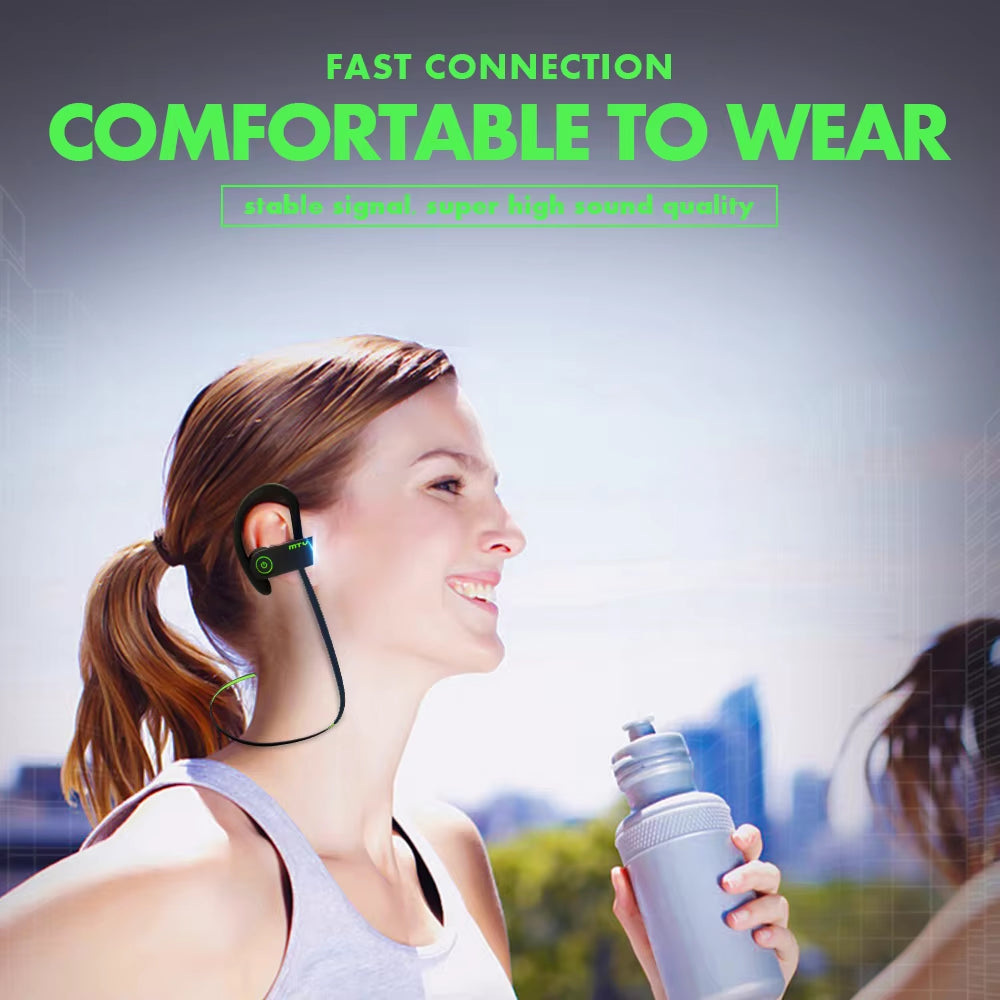 BT 5.3 Wireless with Longplaying Time Stereo Soundproof Headphone , Suitable for Sports, Exercise, Running, Exercise, Gym