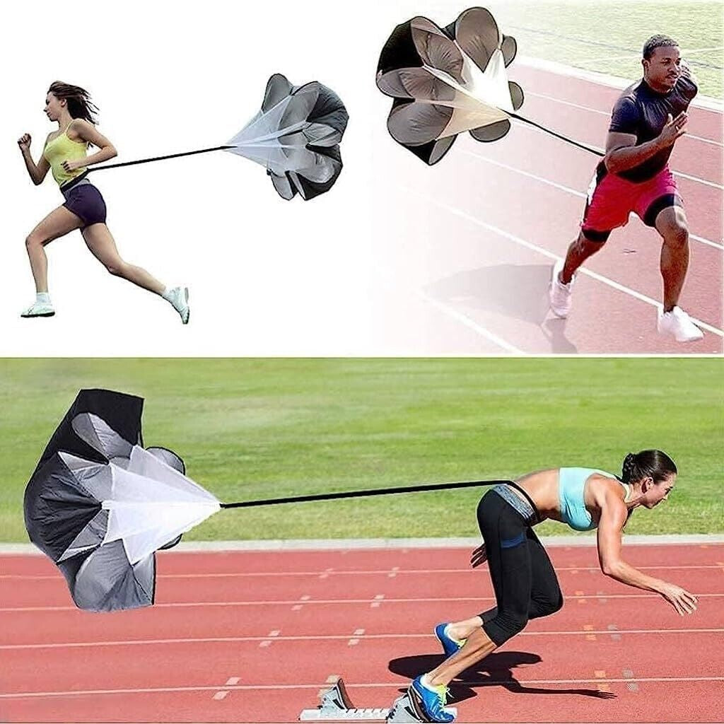 Running Speed Training Football Parachute 48 Inch Speed Parachute for Kids